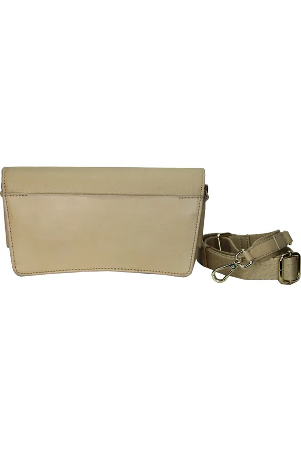 ADESSA BIELLA CROSSBODY BAG - NUDE