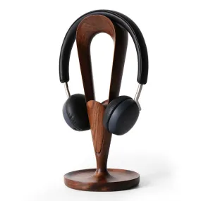 Black Walnut Earphone Stand