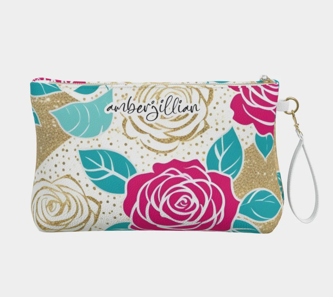 Blooming Golden Roses - Bag