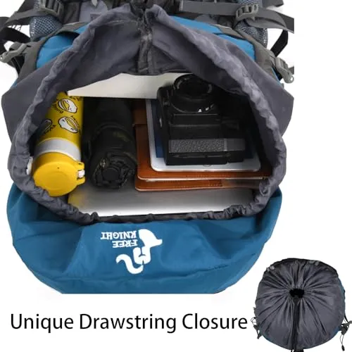 Bseash 60L Hiking Camping Backpack with Rain Cover, Waterproof Large