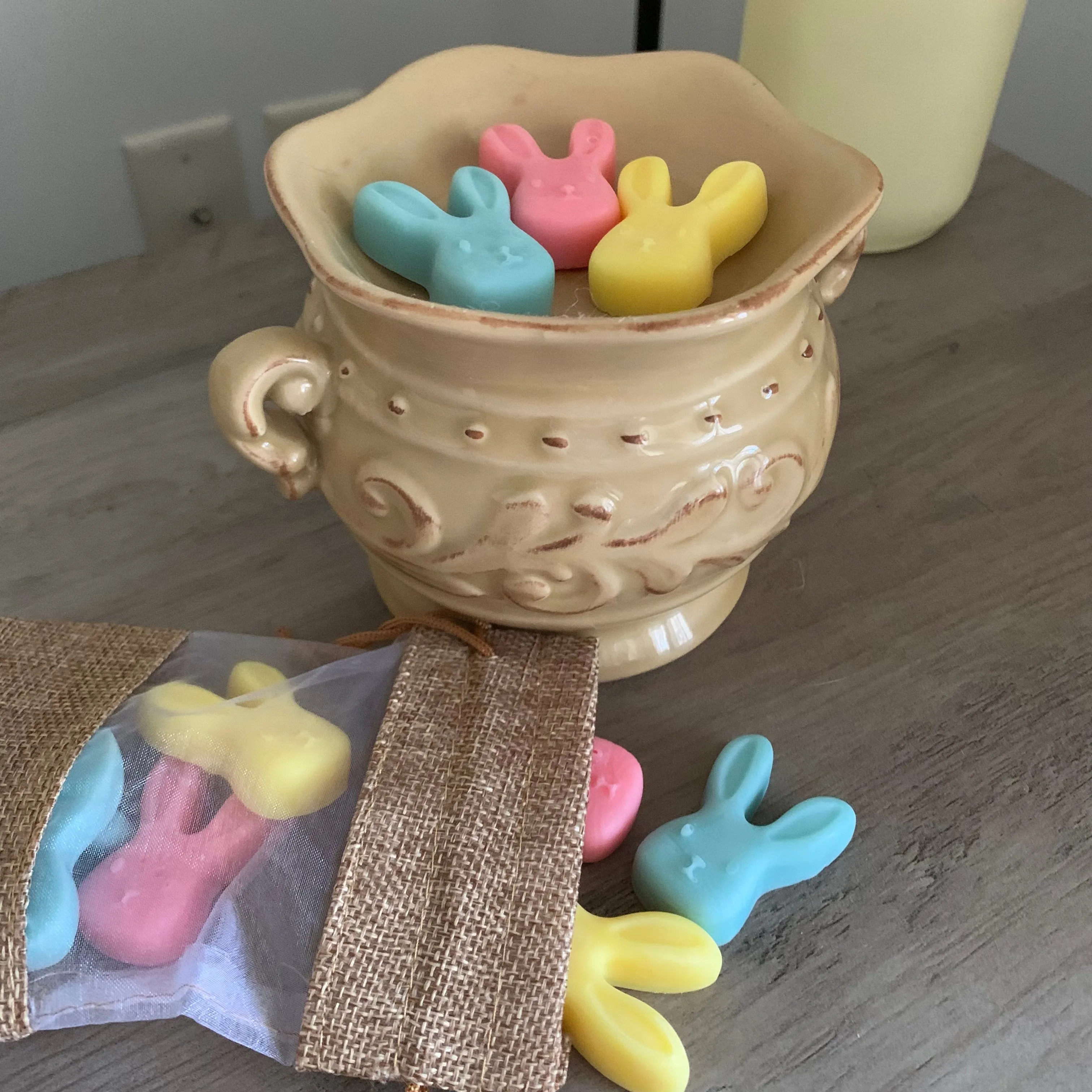 Bunny-Shaped Soy Wax Melts