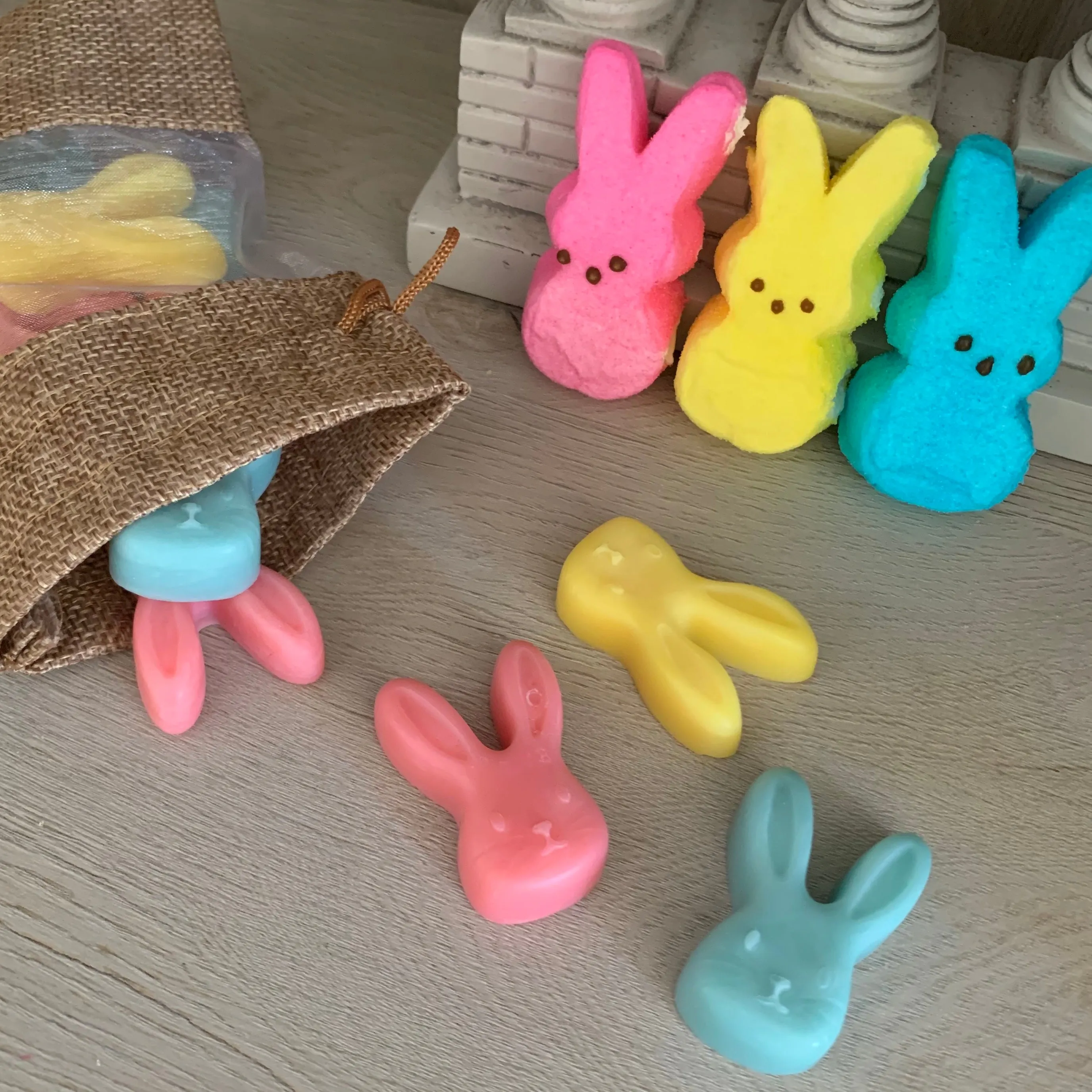 Bunny-Shaped Soy Wax Melts