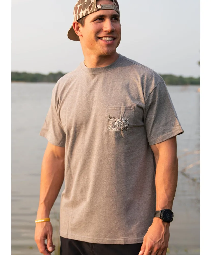 Burlebo - Classic Deer Camo Patch Logo Tee