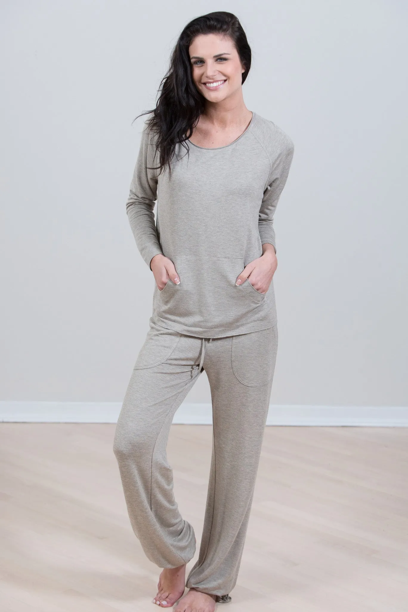 Desert Heather Modal/Spandex Pant