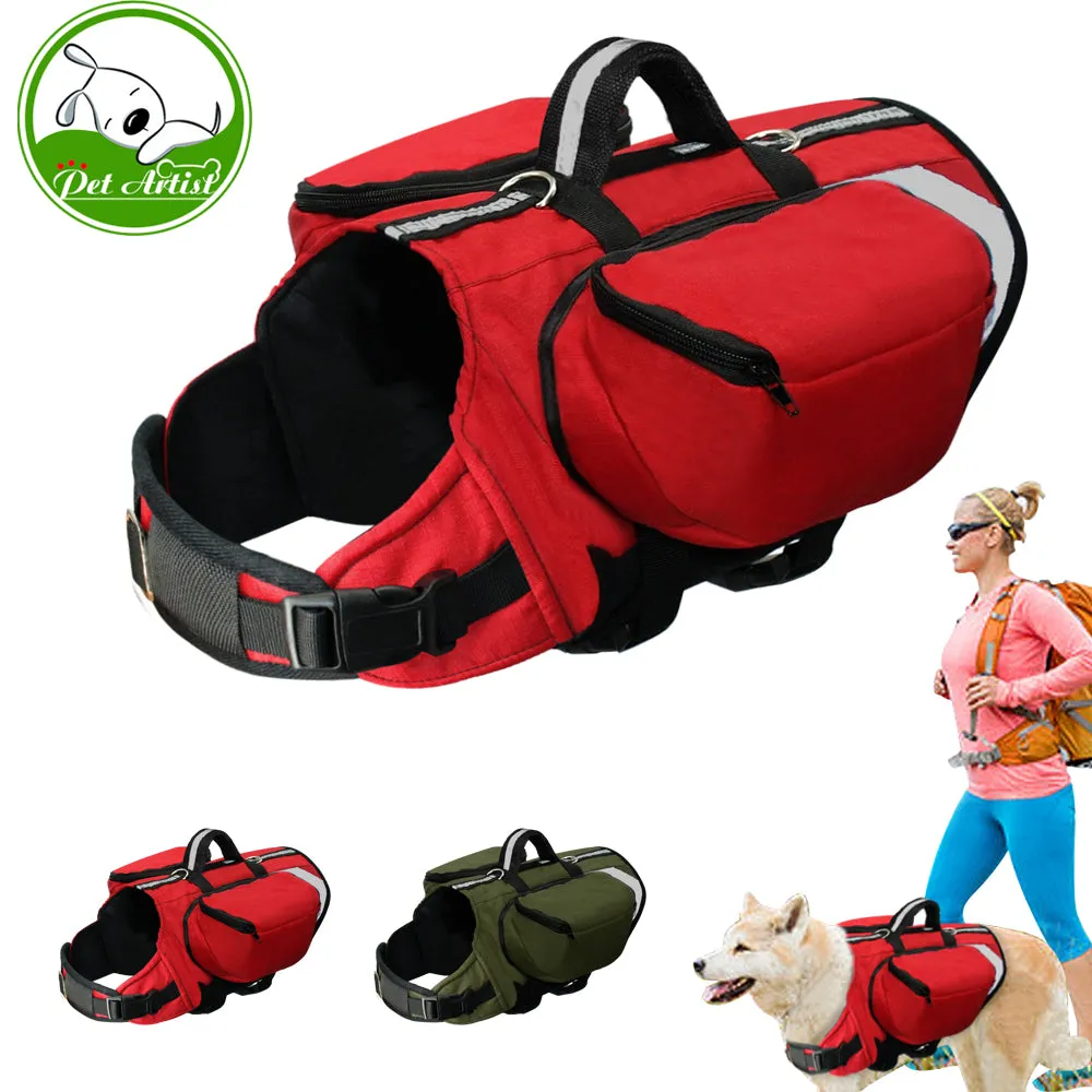 Dog Back Pack Harness Hound Vest