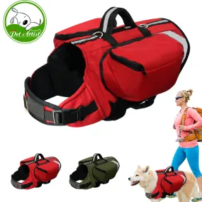 Dog Back Pack Harness Hound Vest