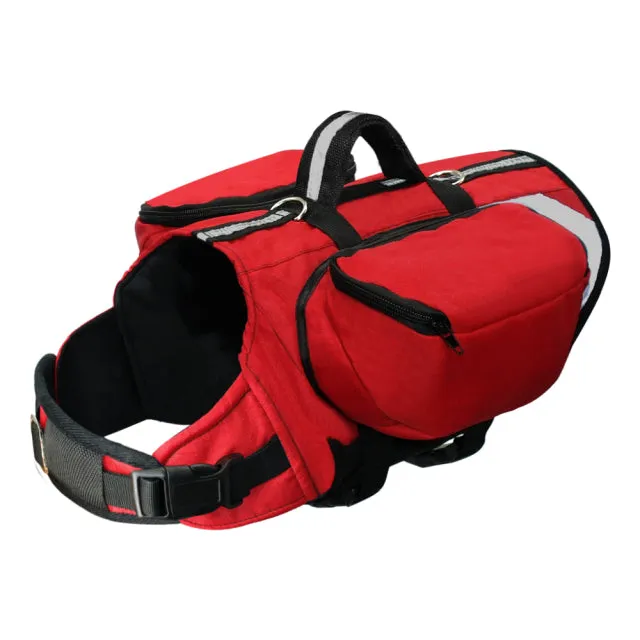 Dog Back Pack Harness Hound Vest