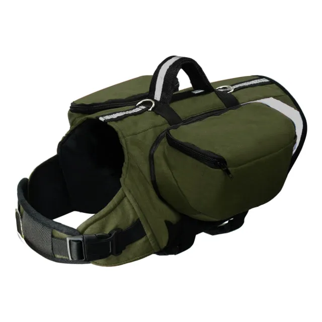 Dog Back Pack Harness Hound Vest