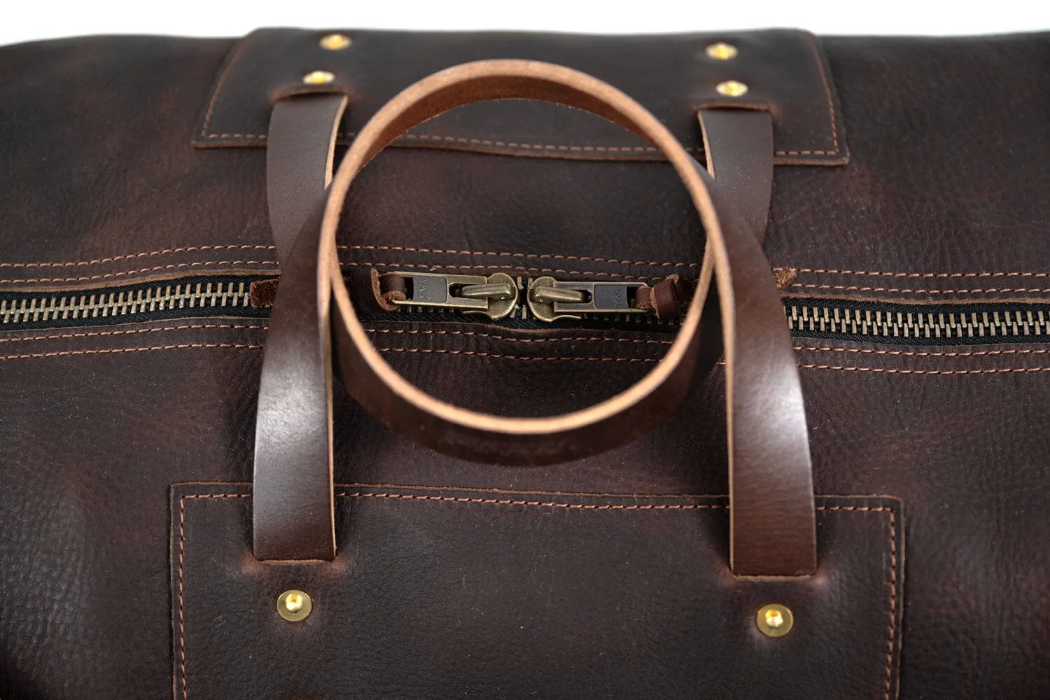 EXPEDITION LEATHER DUFFLE BAG