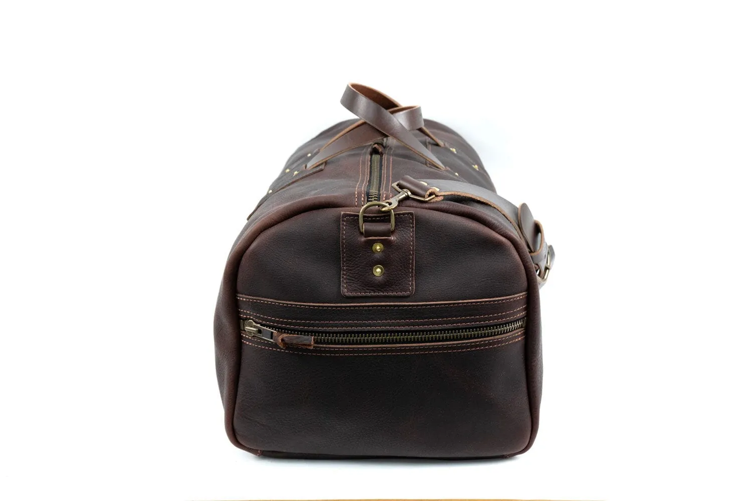 EXPEDITION LEATHER DUFFLE BAG
