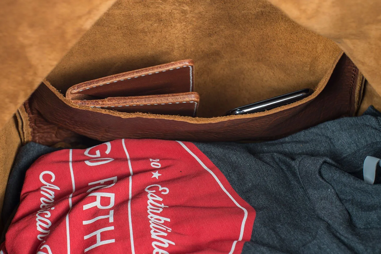 EXPEDITION LEATHER DUFFLE BAG