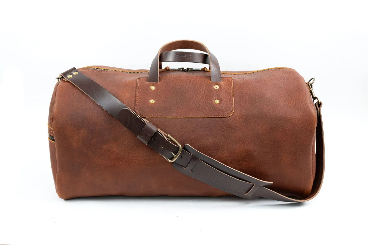 EXPEDITION LEATHER DUFFLE BAG