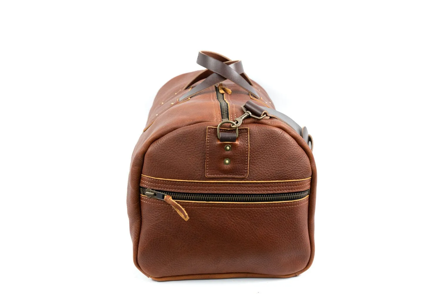 EXPEDITION LEATHER DUFFLE BAG
