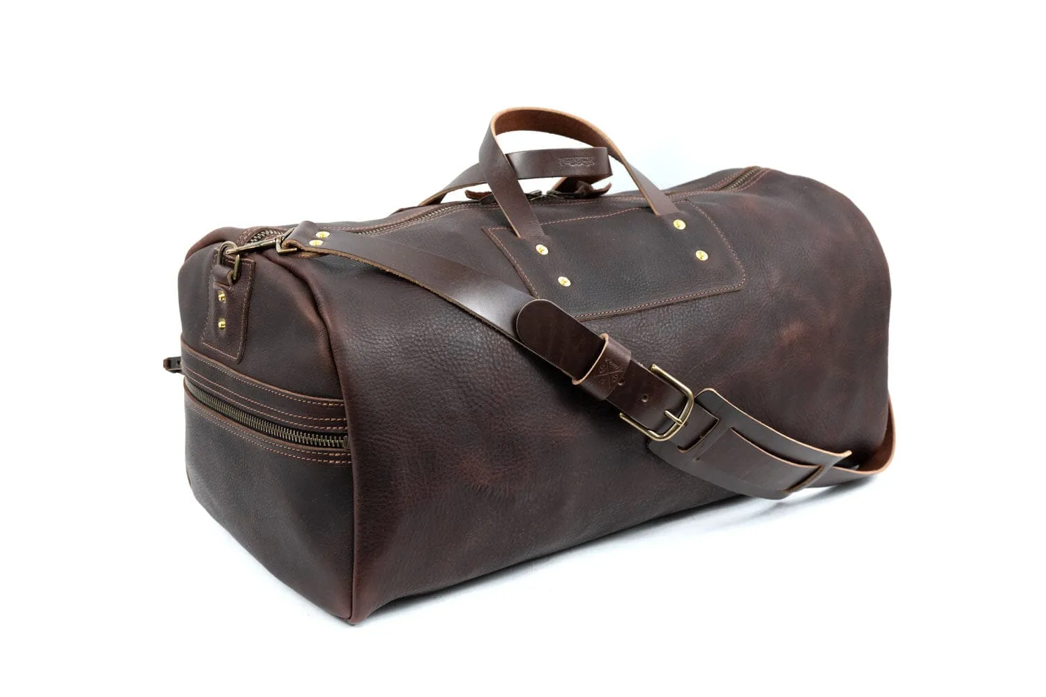 EXPEDITION LEATHER DUFFLE BAG