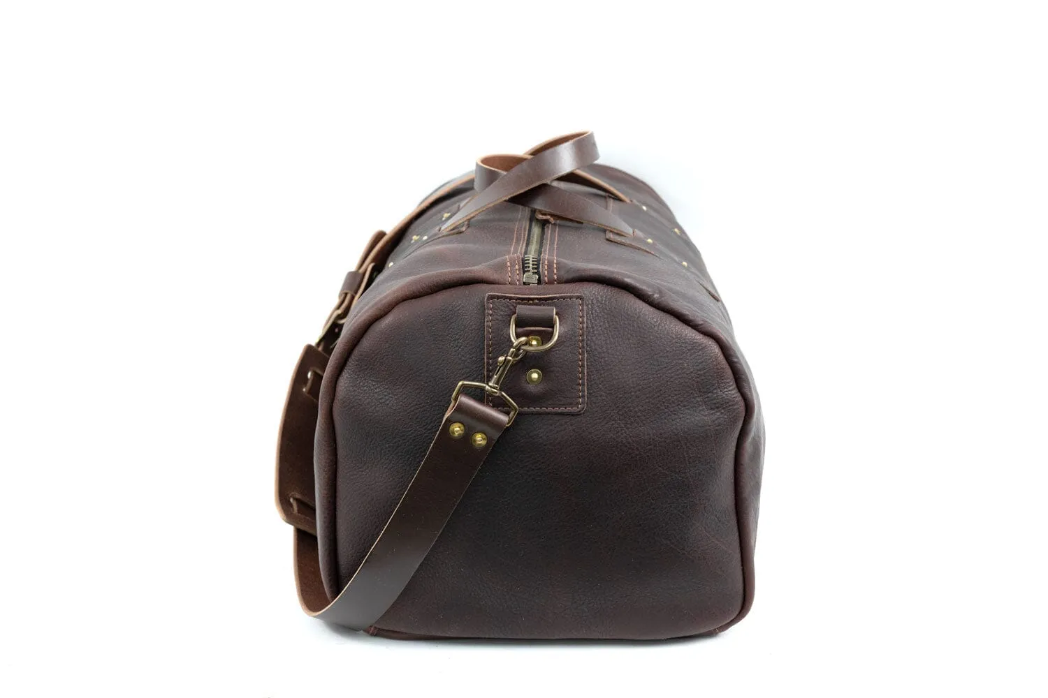 EXPEDITION LEATHER DUFFLE BAG