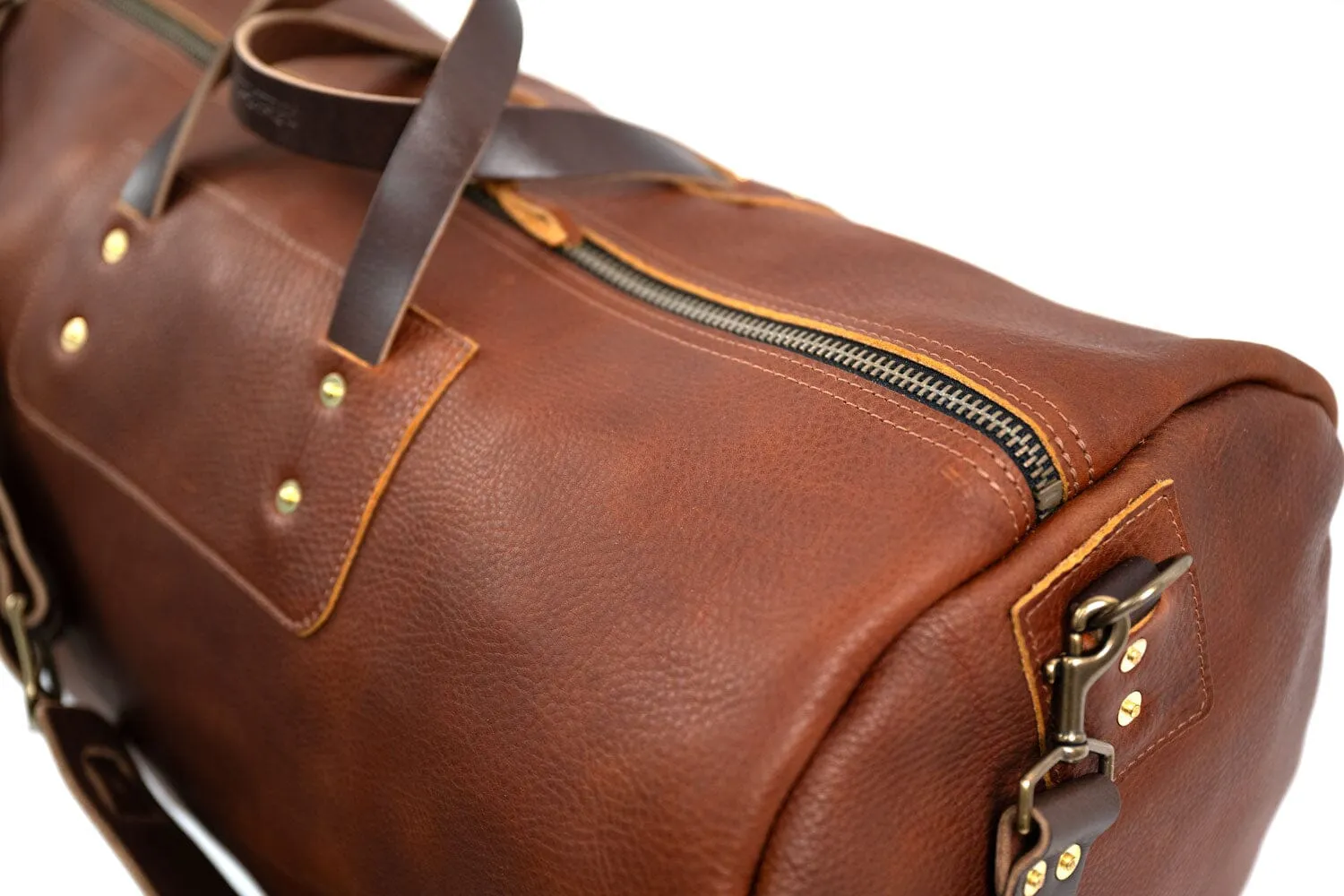 EXPEDITION LEATHER DUFFLE BAG