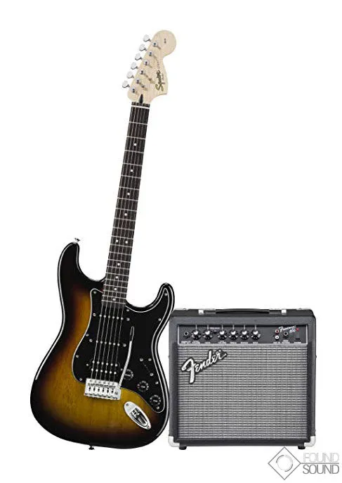 Fender Squier Affinity Series Stratocaster HSS Pack - Brown Sunburst