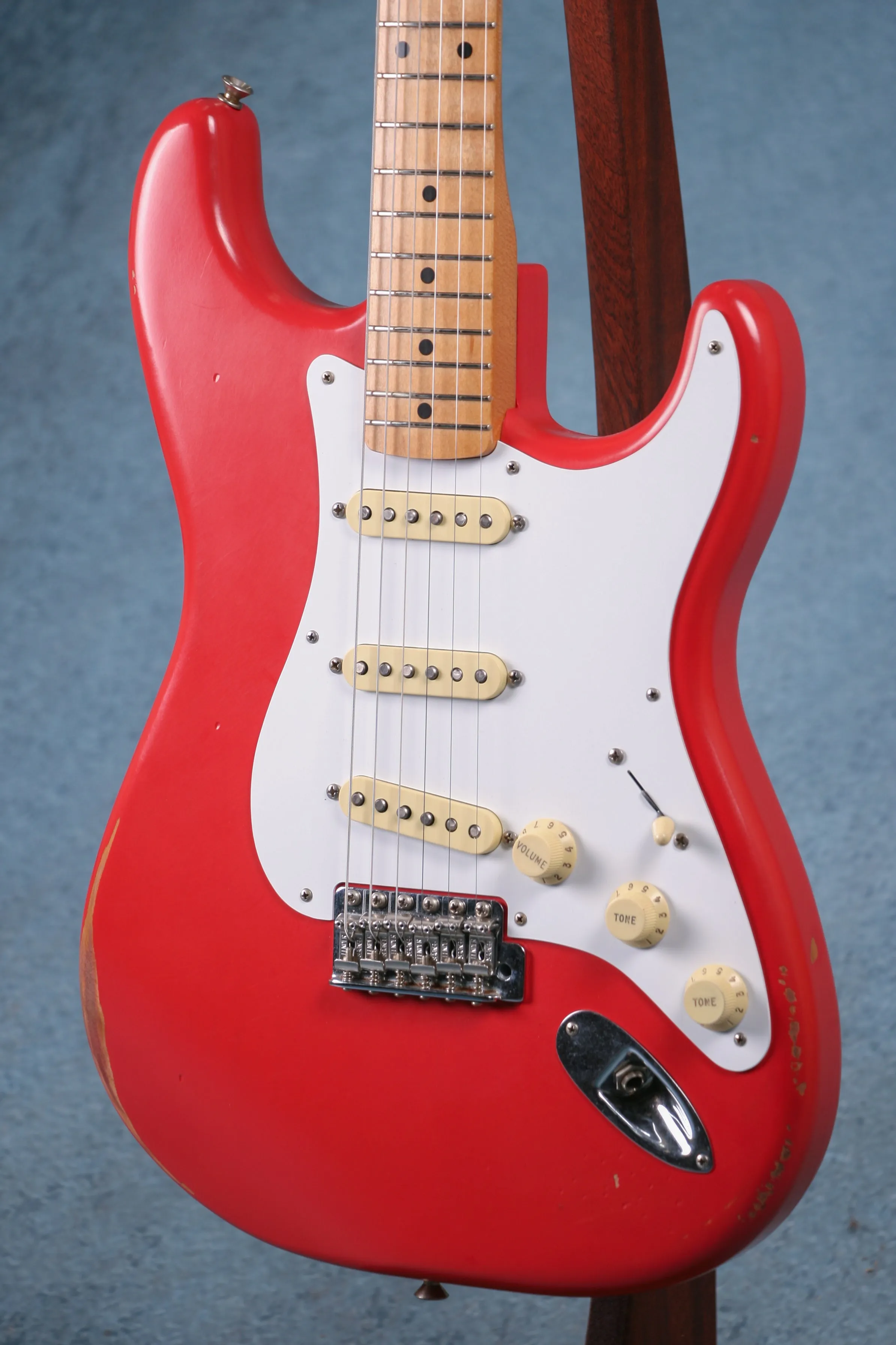Fender Vintera 50s Road Worn Stratocaster w/Bag - Fiesta Red - Preowned