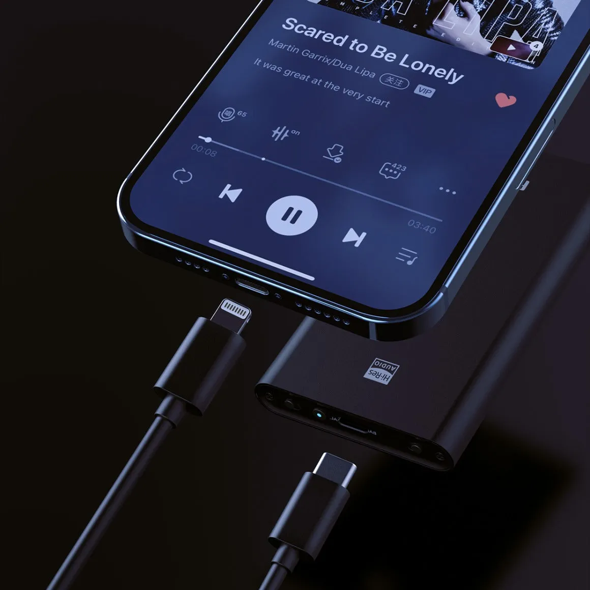 FiiO - LT-LT3 (Type-C to Lightning Adapter Cable)