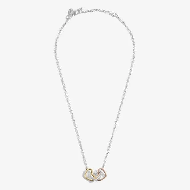 Florence Linked Hearts Necklace 5890