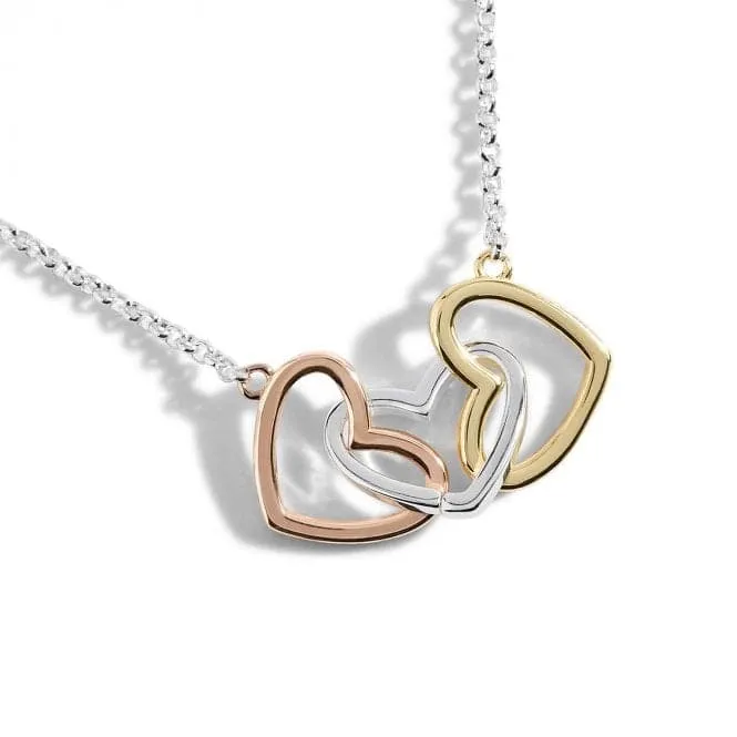 Florence Linked Hearts Necklace 5890