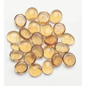 Glass Gems in Mesh Bag Amber 12 oz