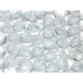 Glass Gems in Mesh Bag Clear 12 oz