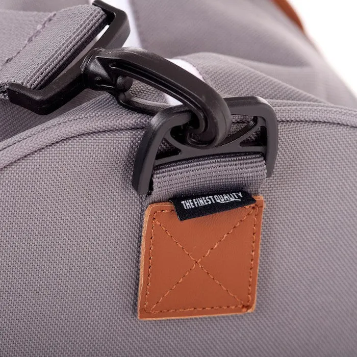 Herschel Supply Ravine Duffel Bag - Grey & Tan