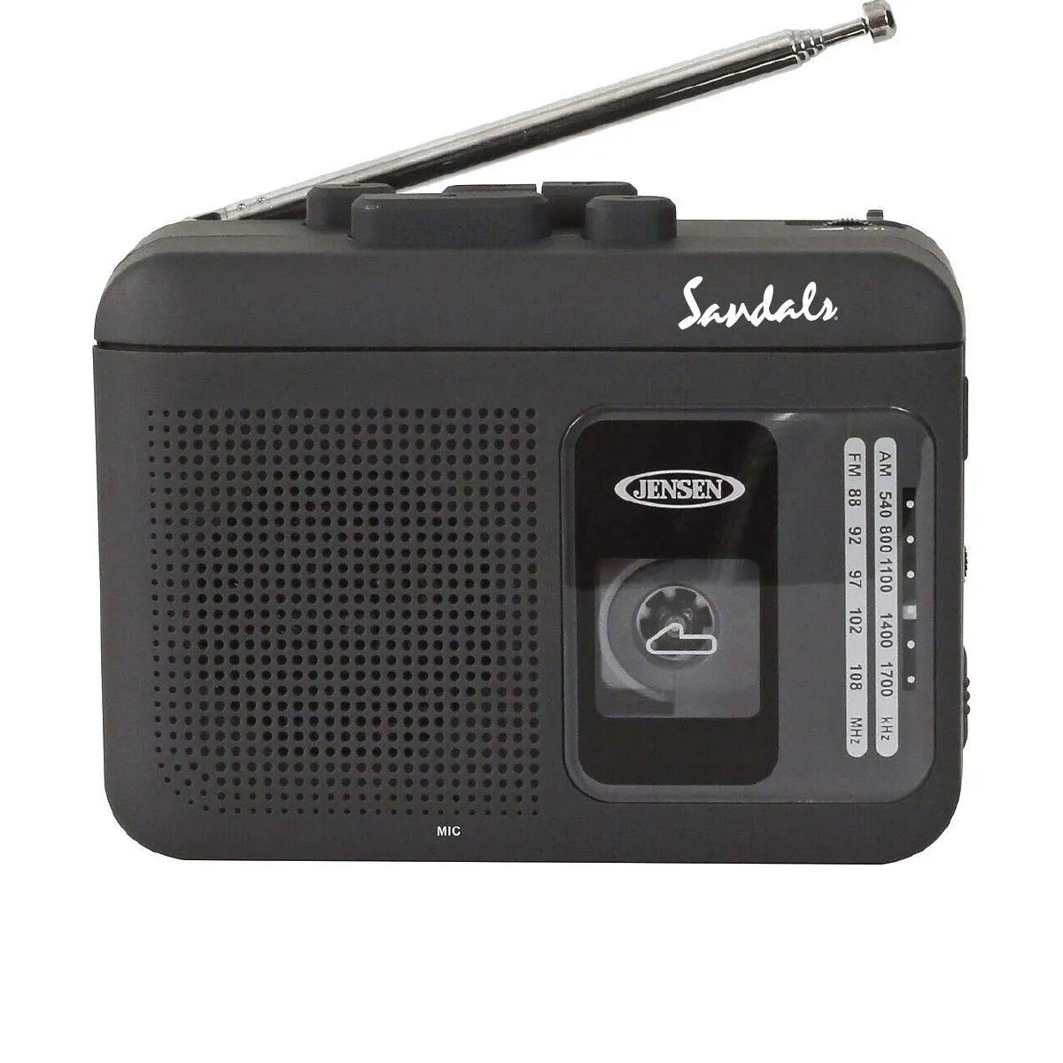 Jensen Audio Personal Cassette Player/Recorder with AM/FM Radio