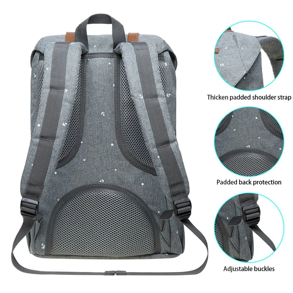 KAUKKO Backpack for city trips, EP5-13 ( Grey / 14L )