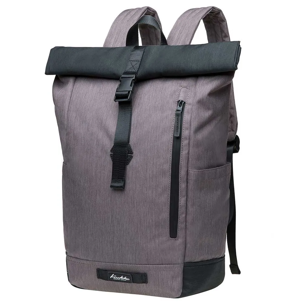 KAUKKO Backpack for Hiking Tours, KF04-2 ( Black Grey/ 15.1L )