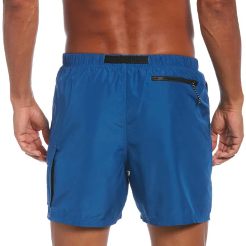 Nike - Belted Packable 5" Volley Short (Dk Marina Blue)