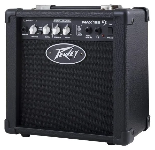 Peavey MAX® 126 10W Bass Amplifier Combo - 1x6.5"