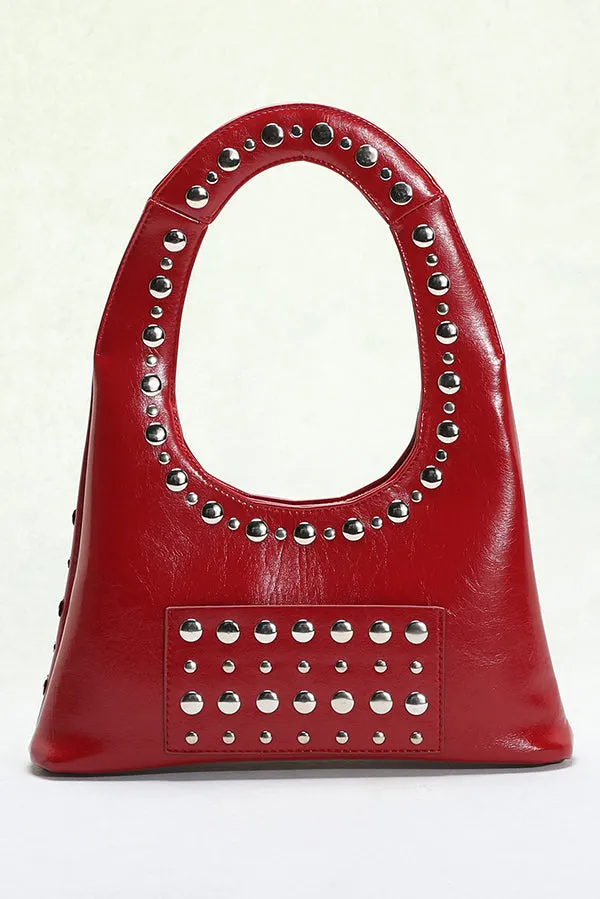 Punk Rivet Fashion Shoulder Bag