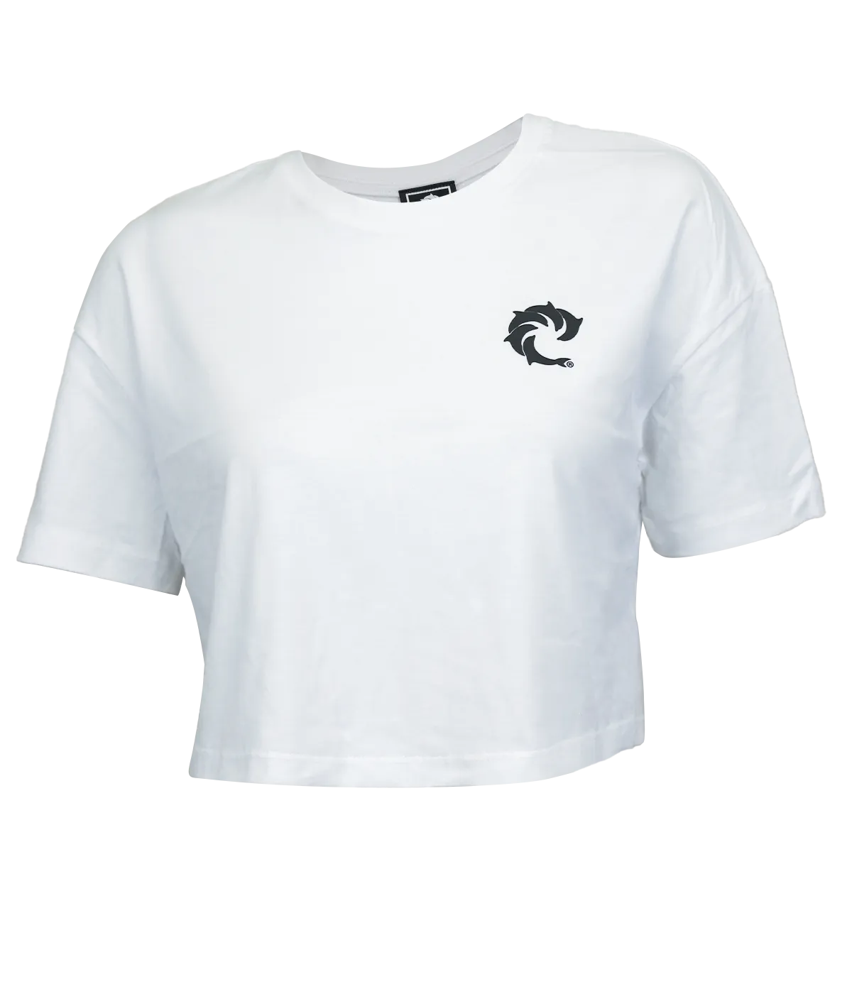 Solid Ladies Crop S/S T-Shirt