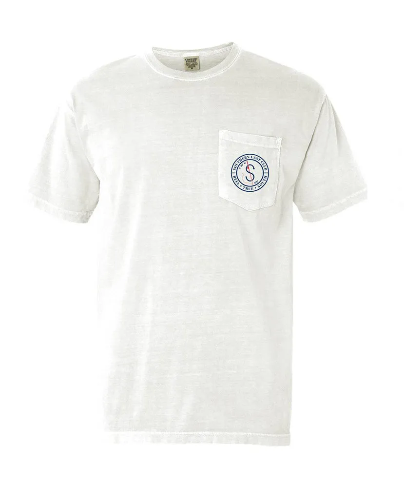Southern Cast Club - RWB Fish Pocket Tee