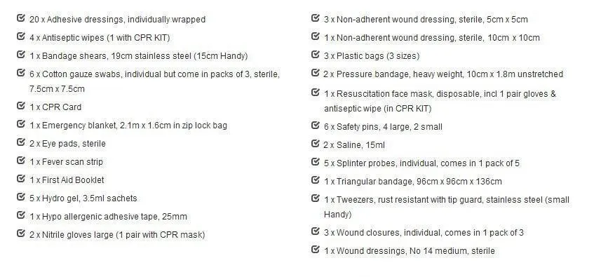 Ultimate Auto Emergency Kit