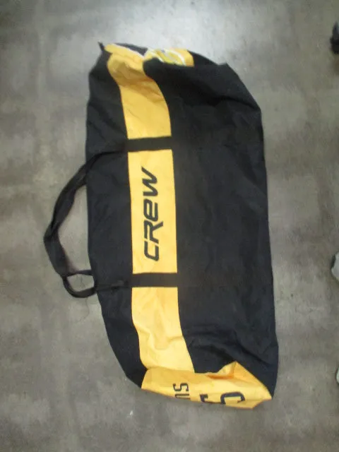 Used Crew Black Duffle Bag