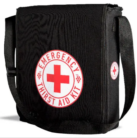 Wine 1-1 3 Bottle Insulated Messenger Bag